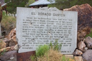 El Dorado Canyon Plaque